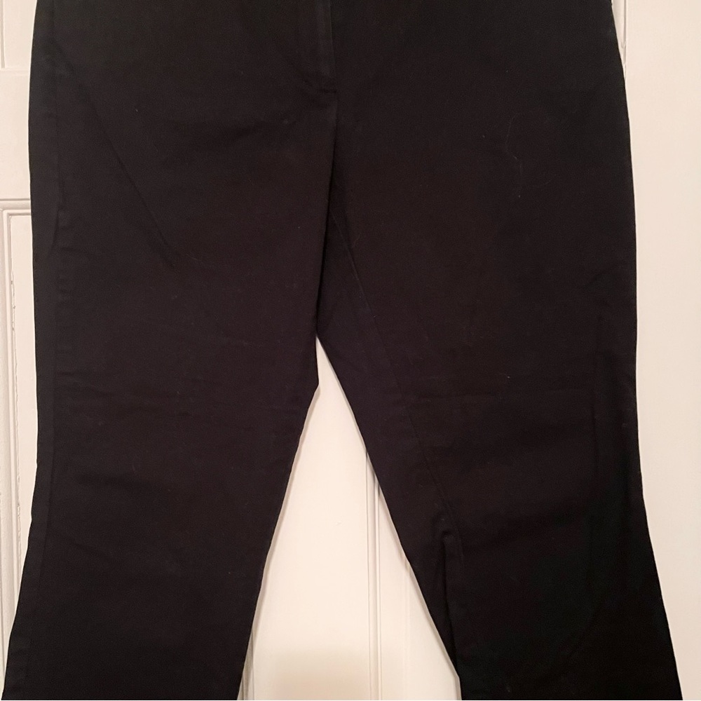 7th Avenue NYCo black capri straight leg pants, size 6 - Picture 4 of 16